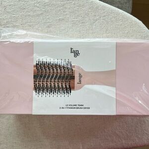 Lange Le Volume 75MM 2-in-1 Titanium Brush Dryer - Pink